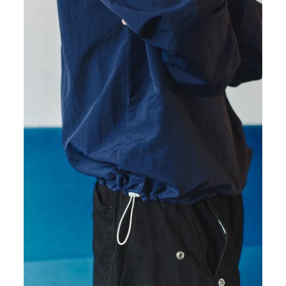 Football Club Nylon Pullover/フットボールクラブ ナイロン プルオーバー 【韓国デザイン】 NEO （ネイビー）｜詳細画像