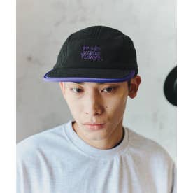 フリース ロゴ刺繍キャップ 帽子 NEO 【韓国デザイン】 （ブラック）
