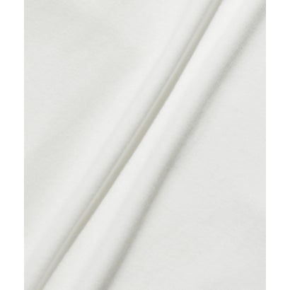 メゾンクラブ MAISON CLUB Smooth Comfort Mock Neck Tee with Thumbhole WILL （ホワイト）｜詳細画像
