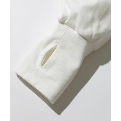 Smooth Comfort Crew Neck Tee with Thumbhole WILL （ホワイト）｜詳細画像