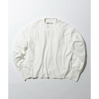 Smooth Comfort Crew Neck Tee with Thumbhole WILL （ホワイト）｜詳細画像