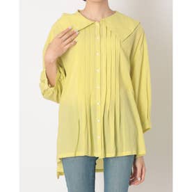 ビッグカラーロングシャツ （CITRON）