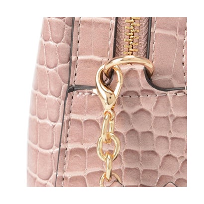 バッグ ショルダーバッグ レディース SHINY SMALL CROCO BIG TASSEL BAG ブラック UNG-51470｜詳細画像