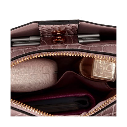 バッグ ショルダーバッグ レディース SHINY SMALL CROCO BIG TASSEL BAG ブラック UNG-51470｜詳細画像