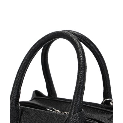 アングリッド Ungrid ソフトシュリンク 両アオリポケットミニショルダーハンドバッグ （BLK76）｜詳細画像