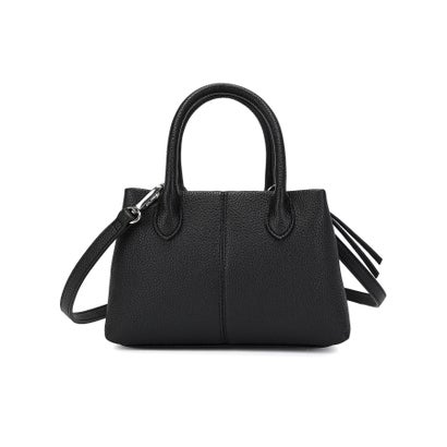 アングリッド Ungrid ソフトシュリンク 両アオリポケットミニショルダーハンドバッグ （BLK76）｜詳細画像