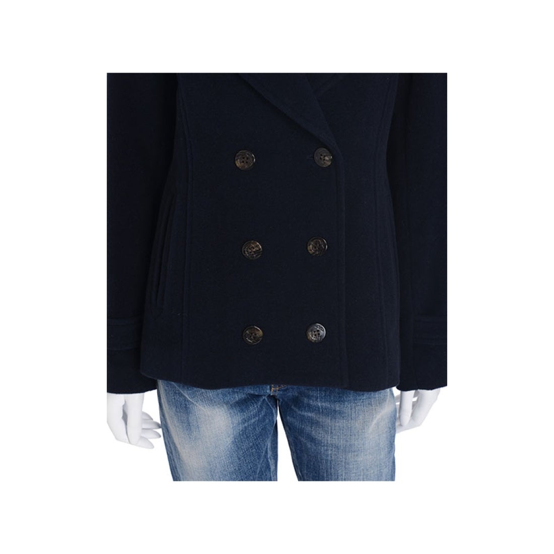 Ungrid ウール混Pコート グレー -ファッション通販 FASHION WALKER