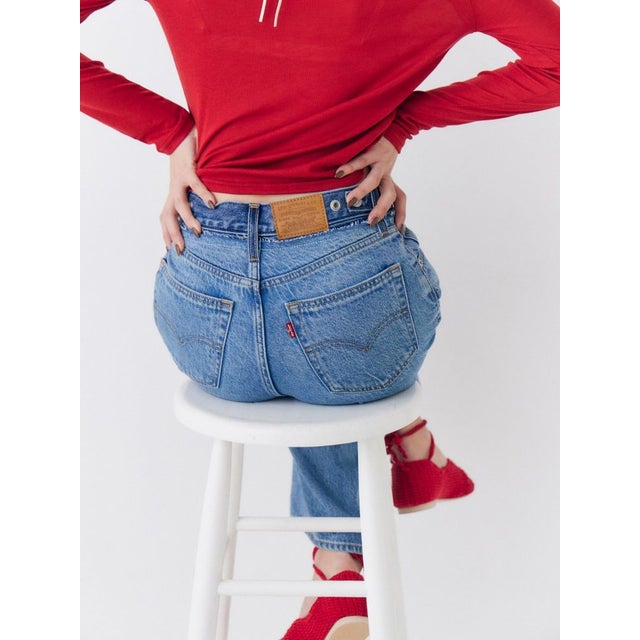 Levis別注 CINCH WIDE LEG REMAKE DENIM （ブルー）