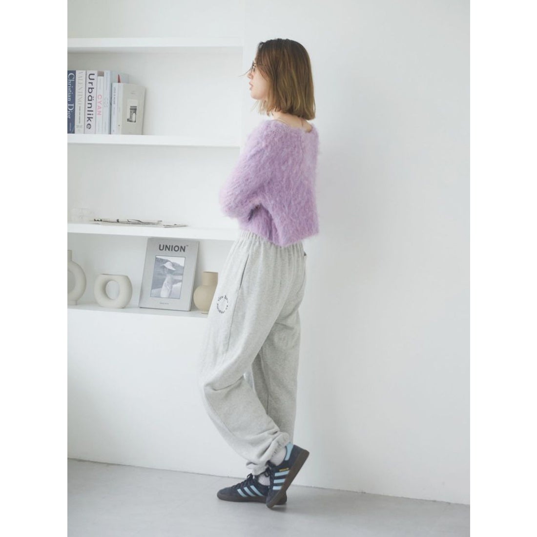 アングリッド Ungrid エンブロイダリースウェットパンツ
