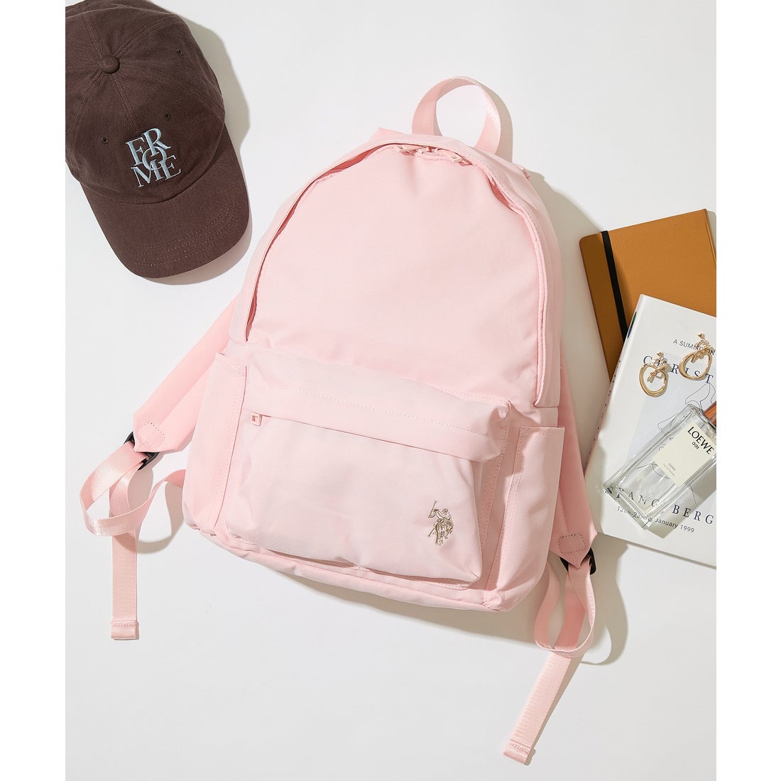 ユーエスポロアッスン U.S. POLO ASSN. ラウンドバックパック リュック 