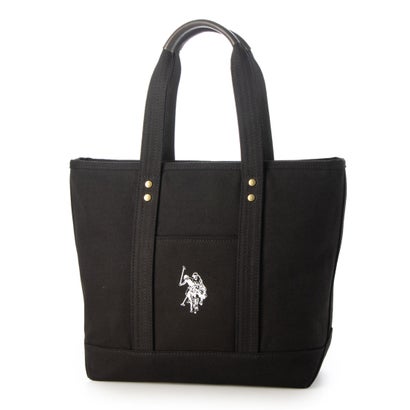 ユーエスポロアッスン U.S. POLO ASSN. キャンバストートM トートバッグ USPA2651 （ブラック）｜詳細画像