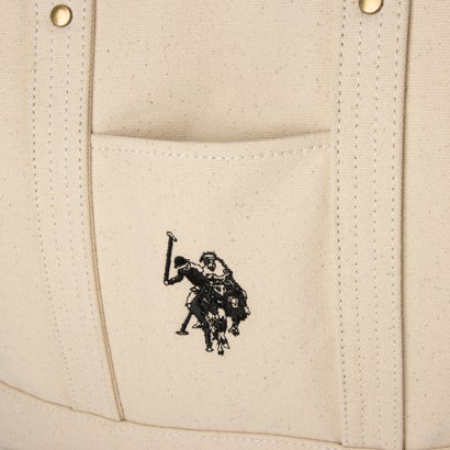 ユーエスポロアッスン U.S. POLO ASSN. キャンバストートM トートバッグ USPA2651 （ブラック）｜詳細画像