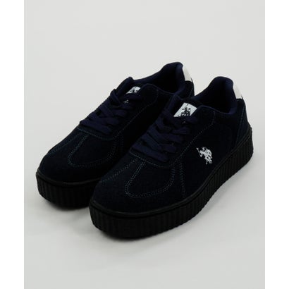 ユーエスポロアッスン U.S. POLO ASSN. ボリュームソール ワンポイント スニーカー （ネイビー）｜詳細画像