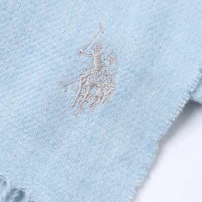 ユーエスポロアッスン U.S. POLO ASSN. カシミヤタッチマフラー  無地 USPA-2018 （バーガンディー）｜詳細画像