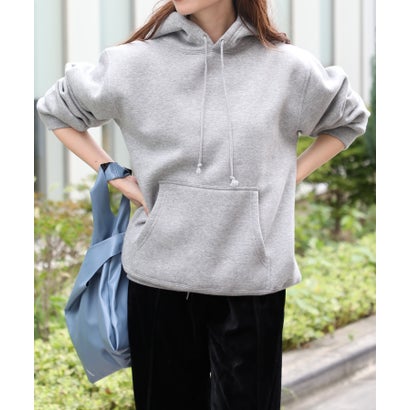 ユナイテッドアスレ United Athle 10oz T/C スウェット プルオーバー パーカー 裏起毛 長袖 推し活 フーディー 無地 男女兼用 5618 （ヘザーグレー）｜詳細画像
