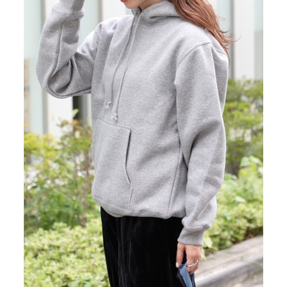 ユナイテッドアスレ United Athle 10oz T/C スウェット プルオーバー パーカー 裏起毛 長袖 推し活 フーディー 無地 男女兼用 5618 （ヘザーグレー）｜詳細画像