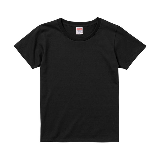 UnitedAthle 5.6オンスTシャツ ガールズ   500103C 2 （2 ブラック）