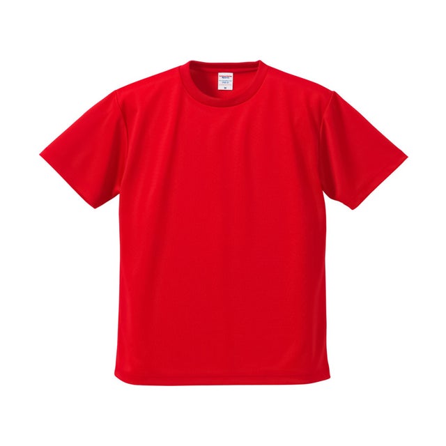 UnitedAthle 4.1oz ドライアスレチックTシャツ  590001CXX 69 （69 レッド）
