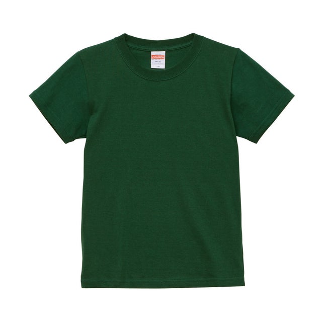 UnitedAthle 5.6オンスTシャツ キッズ   500102C 497 （497 アイビーグリーン）
