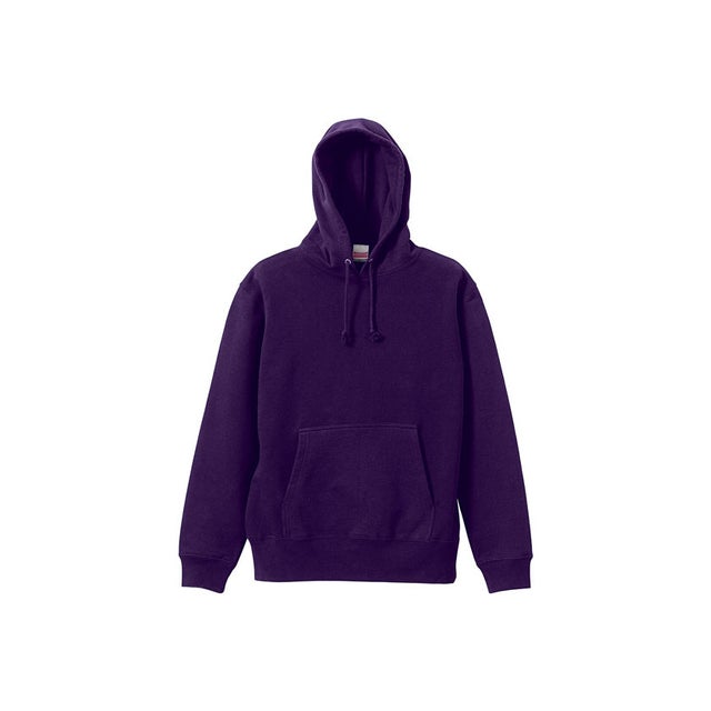 UnitedAthle 10.0オンス スウェットプルオーバーパーカ パイル  XXL XO サイズ  521401X 62 （62 パープル）