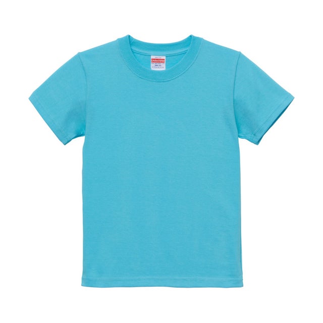 UnitedAthle 5.6オンスTシャツ キッズ   500102C 83 （83 アクアブルー）
