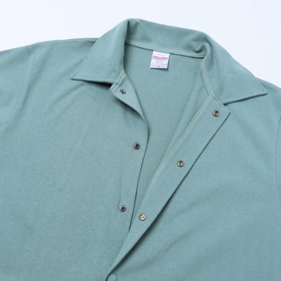 cotton jersey coach jacket / コットン ジャージー コーチジャケット 一重 4487 （アッシュ）｜詳細画像