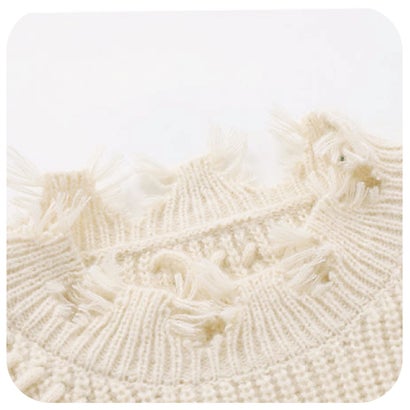 ユーム U：UME Design Broken Patch Sweater （Black）｜詳細画像