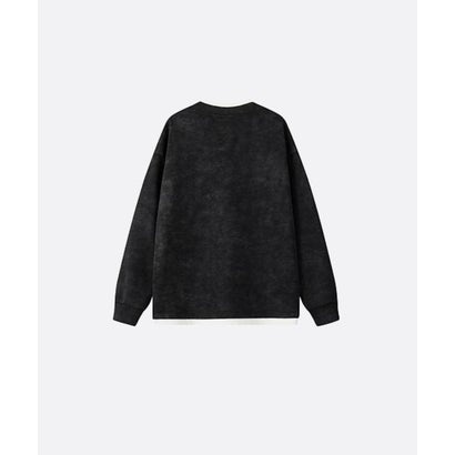 Fake Two Tye-Dye Shirt （Black）｜詳細画像