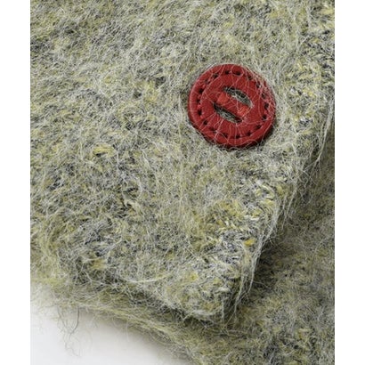 ユーム U：UME Contrast Stitch Detail Cardigan （Gray）｜詳細画像