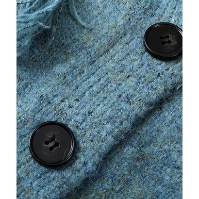 ユーム U：UME Relaxed Fringe Design Cardigan （Pink）｜詳細画像