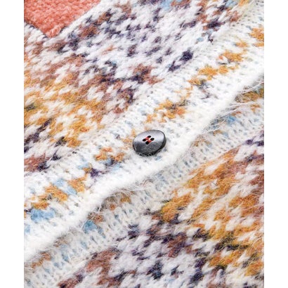Retro Multi-Color Confetti Cardigan （Colorful）｜詳細画像