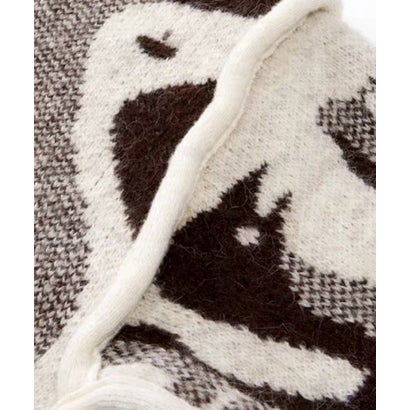 ユーム U：UME Alpaca Jacquard Cardigan （Apricot）｜詳細画像
