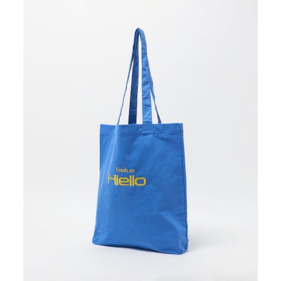 ＜HIELLO＞ロゴ トート バッグ （LIME）｜詳細画像