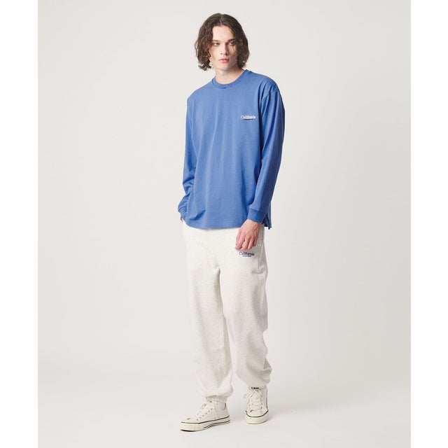 ＜CGS.＞オーガニック コットン ロングスリーブ ロゴ Tシャツ （COBALT）