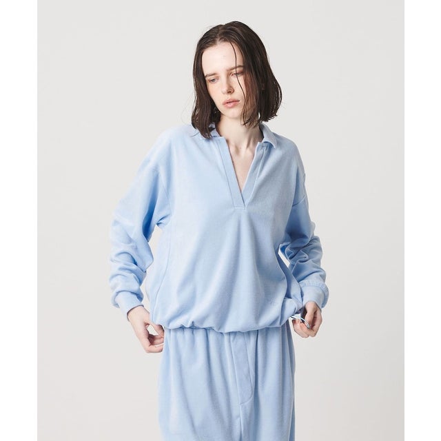 CGSW VELOUR SKIPPER （LT.BLUE）