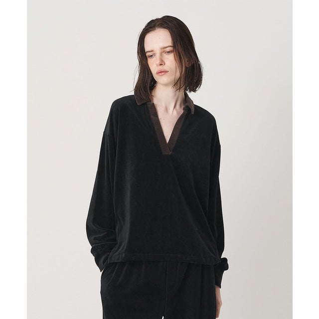 CGSW VELOUR SKIPPER （BLACK）