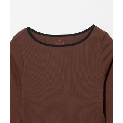 カリフォルニア ジェネラルストア California General Store CGSW H/KNIT TUB/RIB CREW （MD.BROWN）｜詳細画像