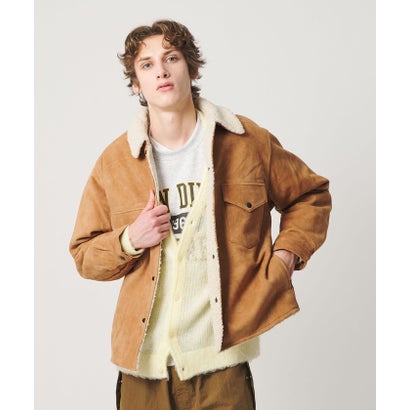 カリフォルニア ジェネラルストア California General Store CGS SUEDE BOA JACKET （BEIGE）｜詳細画像