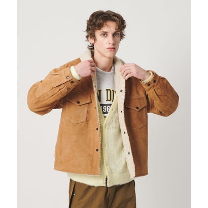 カリフォルニア ジェネラルストア California General Store CGS SUEDE BOA JACKET （BEIGE）｜詳細画像