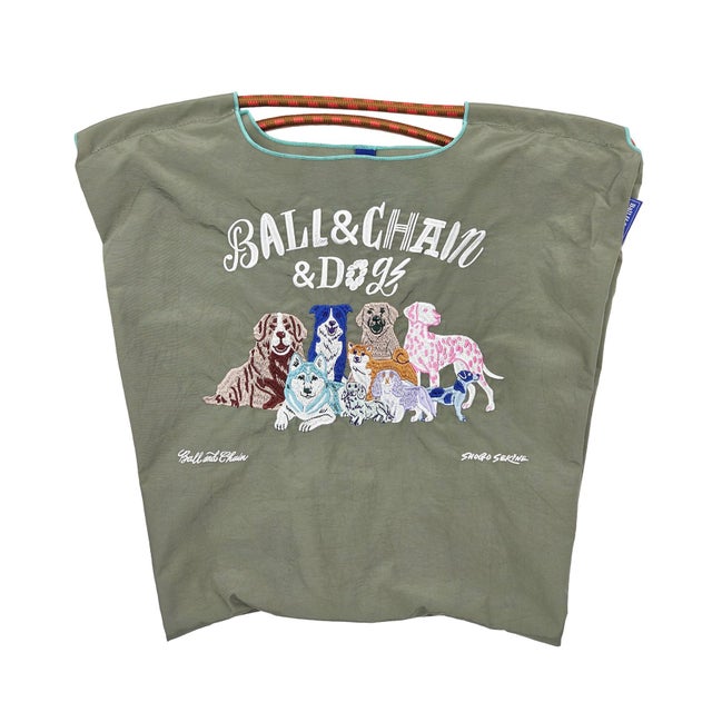 Ball&Chain(ボールアンドチェーン) S.BALL&CHAIN＆DOGS/Mサイズ （グレー）