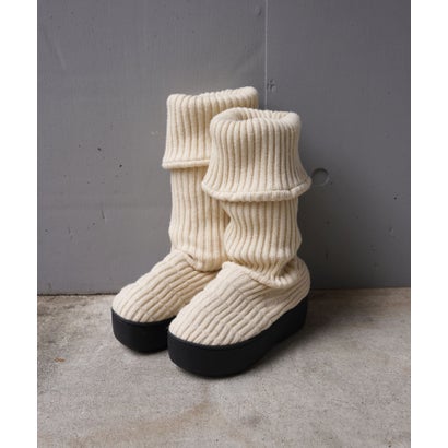 ODAKHA（オダカ）ODAKHAxSUBU/  loose socks boots （ブラック）｜詳細画像