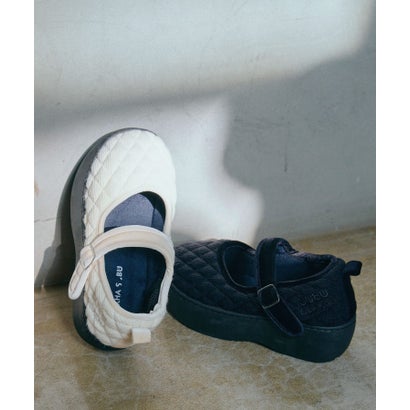 ODAKHA（オダカ）ODAKHAxSUBU/ mary jane quilting  platform shoes （ホワイト）｜詳細画像