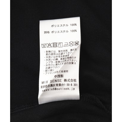 ビーセカンド B'2nd TRIPPY ART（トリッピーアート）CROWN HERT 3D L/S TEE （ブラック）｜詳細画像