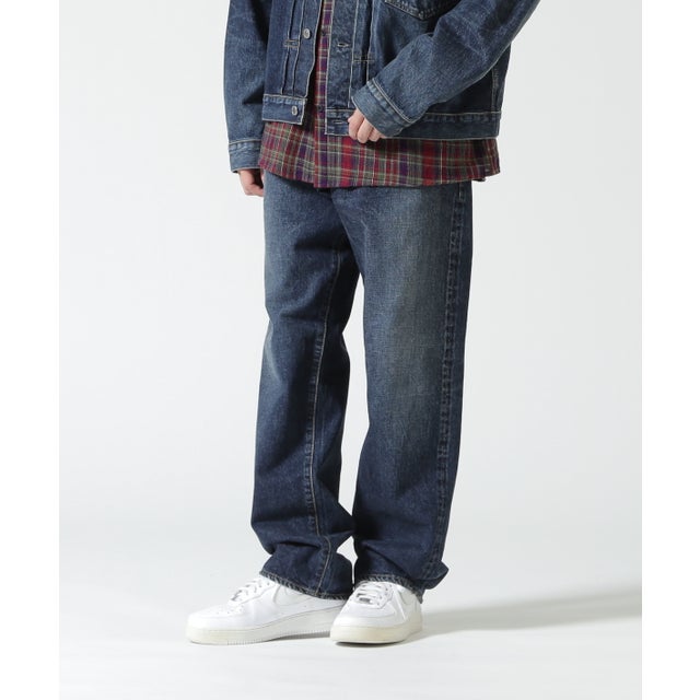 MINEDENIM / S.Denim Regular Straight Jeans USD （インディゴ7）