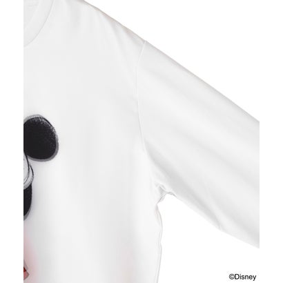 TRIPPY ART（トリッピーアート）MEKAKUSHI MICKEY 3D L/S （ホワイト）｜詳細画像