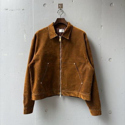 ANOTHER ROOM（アナザールーム）FLOCKY DENIM TRUCKER （ブラック）｜詳細画像