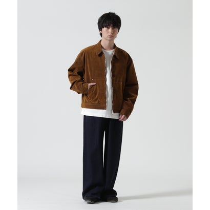 ANOTHER ROOM（アナザールーム）FLOCKY DENIM TRUCKER （ブラウン）｜詳細画像