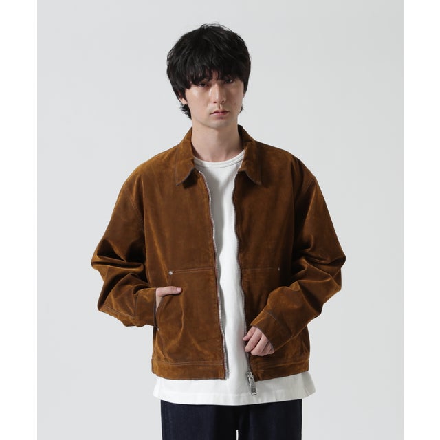 ANOTHER ROOM（アナザールーム）FLOCKY DENIM TRUCKER （ブラウン）