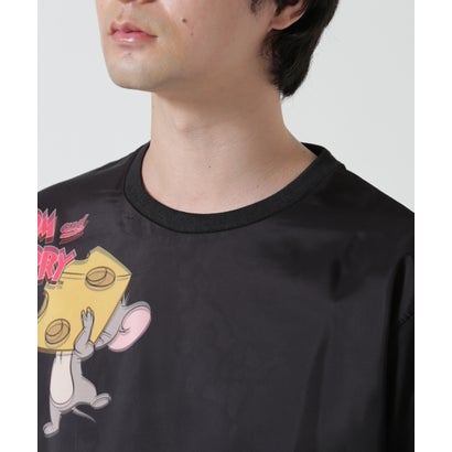 TRIPPY ART（トリッピーアート） TOM & JERRY 3D L/S TEE （ブラック）｜詳細画像