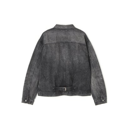 MINEDENIM (マインデニム) Denim Classic Trucker Jacket TYPE-1 BKU （ブラック）｜詳細画像